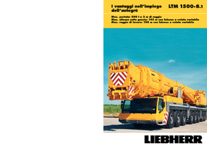 Grues tous-terrains Liebherr LTM 1500-8.1