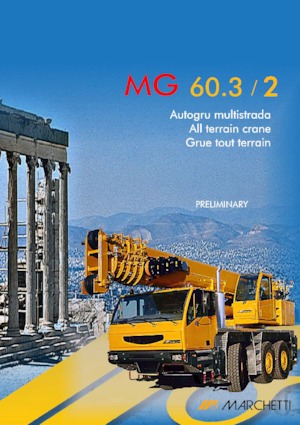 Grues tous-terrains Marchetti MG 60.3-2