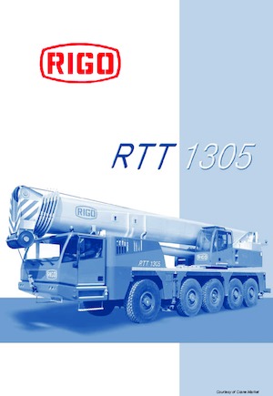 Grues tous-terrains RIGO RTT 1305