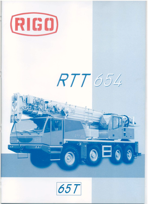 Grues tous-terrains RIGO RTT 654
