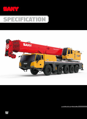 Grues tous-terrains Sany SAC1600T7