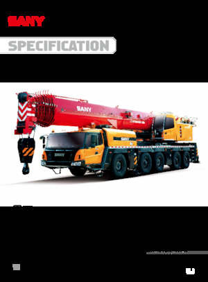 Grues tous-terrains Sany SAC2000T8