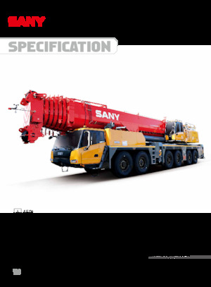 Grues tous-terrains Sany SAC4500C7-8
