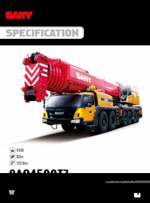 Grues tous-terrains Sany SAC4500T7