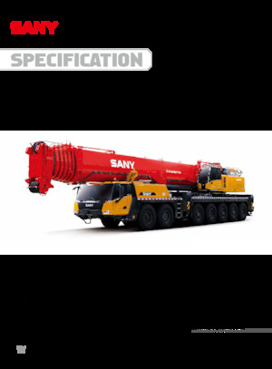 Grues tous-terrains Sany SAC6000T7-8