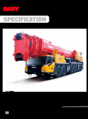 Grues tous-terrains Sany SAC7000T7-8