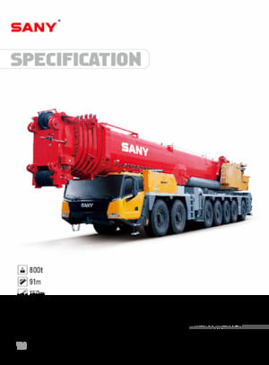 Grues tous-terrains Sany SAC8000C7-8