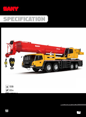 Grues tous-terrains Sany STC1000T6