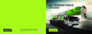 Grues tous-terrains Zoomlion ZAT2000