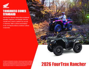 Véhicules tout-terrain et Quads Honda FourTrax Rancher