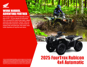 Véhicules tout-terrain et Quads Honda FourTrax Rubicon 700 4x4