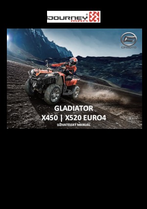 Véhicules tout-terrain et Quads CFMOTO Gladiator X520 