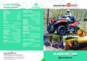Véhicules tout-terrain et Quads CFMOTO Gladiator X850 