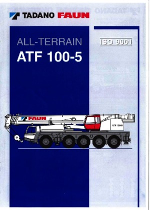 Grues tous-terrains Tadano ATF 100-5 (10x8x10)