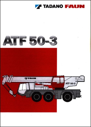 Grues tous-terrains Tadano ATF 50-3 (6x6x6)