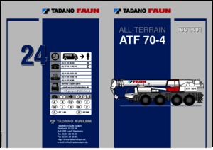 Grues tous-terrains Tadano ATF 70-4 (8x6x8)