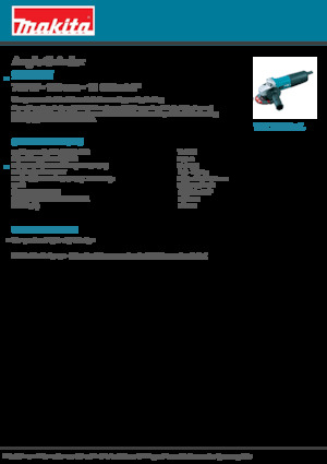 Meuleuses d'angle Makita 9553HN