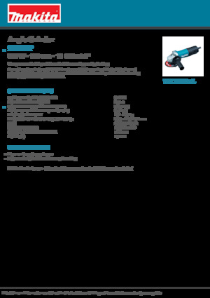 Meuleuses d'angle Makita 9556HP