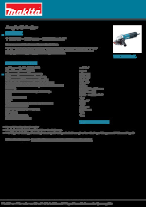 Meuleuses d'angle Makita 9565PZ