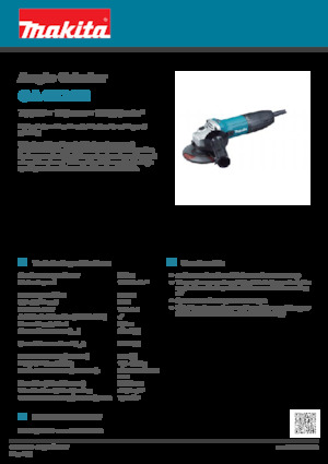 Meuleuses d'angle Makita GA4530R