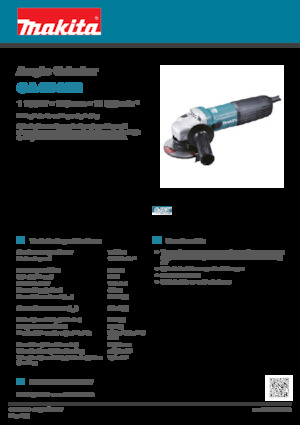 Meuleuses d'angle Makita GA4540R