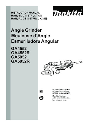 Meuleuses d'angle Makita GA5052 