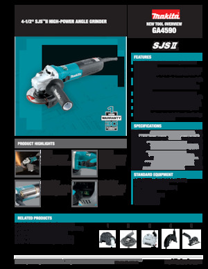 Meuleuses d'angle Makita GA4590