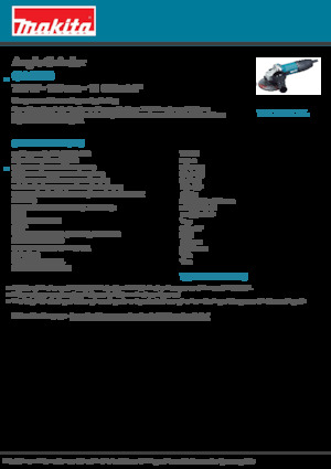 Meuleuses d'angle Makita GA5030
