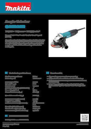 Meuleuses d'angle Makita GA5030R