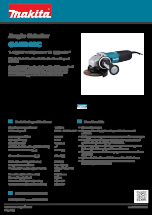 Meuleuses d'angle Makita GA5040C