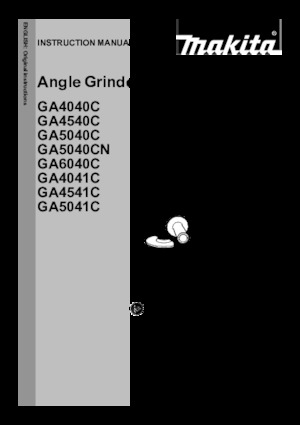 Meuleuses d'angle Makita GA5040CN01