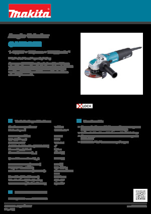 Meuleuses d'angle Makita GA5080R