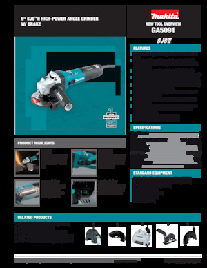 Meuleuses d'angle Makita GA5091