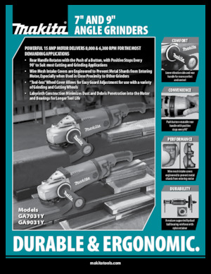 Meuleuses d'angle Makita GA9031Y