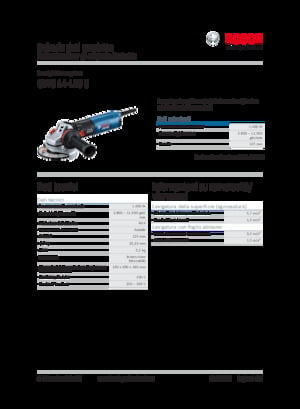 Meuleuses d'angle Bosch GWS 14-125 S