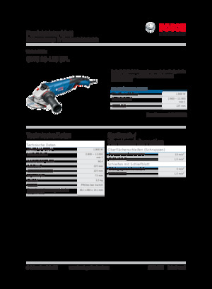 Meuleuses d'angle Bosch GWS 18-125 SPL