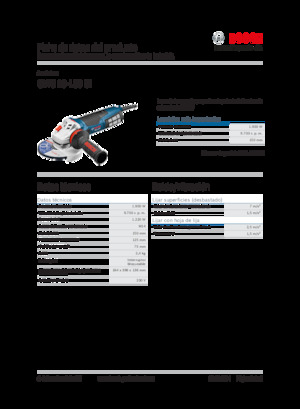 Meuleuses d'angle Bosch GWS 19-150 CI