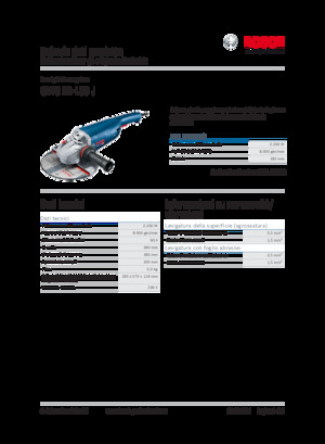 Meuleuses d'angle Bosch GWS 22-180 J