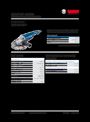 Meuleuses d'angle Bosch GWS 22-230 P