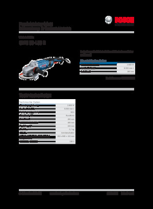 Meuleuses d'angle Bosch GWS 30-180 B