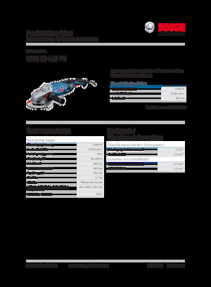 Meuleuses d'angle Bosch GWS 30-180 PB