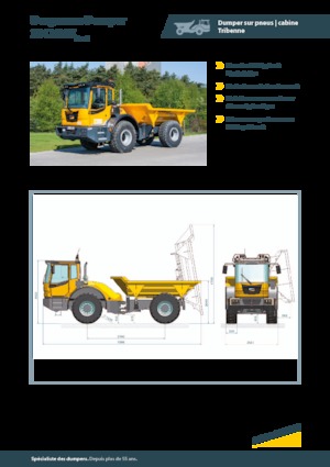 Tombereaux articulés Bergmann 3012DSK Plus
