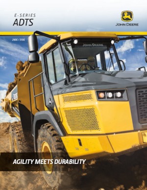 Tombereaux articulés John Deere Construction 310E