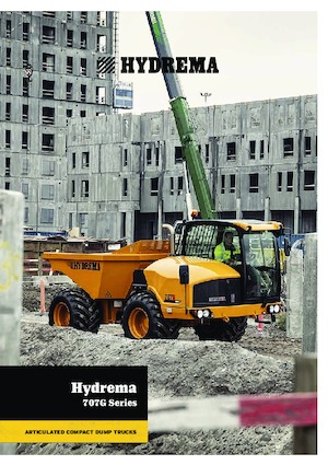 Tombereaux articulés Hydrema 707G