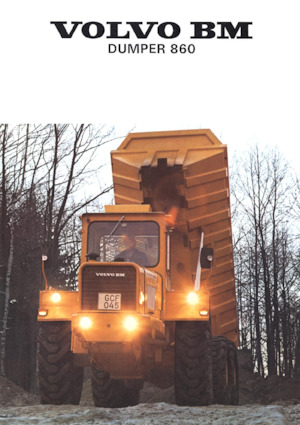 Tombereaux articulés Volvo 860