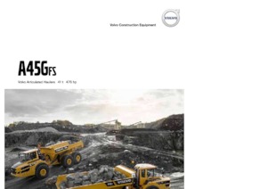 Tombereaux articulés Volvo A45GFS