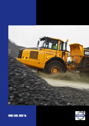 Tombereaux articulés Volvo A30E 6x6