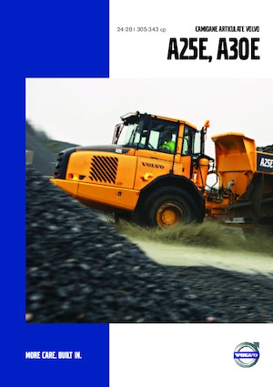 Tombereaux articulés Volvo A30E 6x6