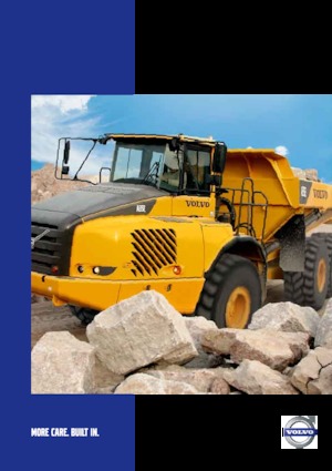 Tombereaux articulés Volvo A40E 6x6