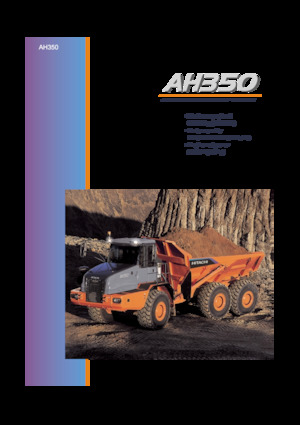 Tombereaux articulés Hitachi AH350